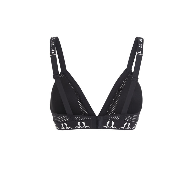 Soutien-gorge triangle noir meshmarjiz noir.