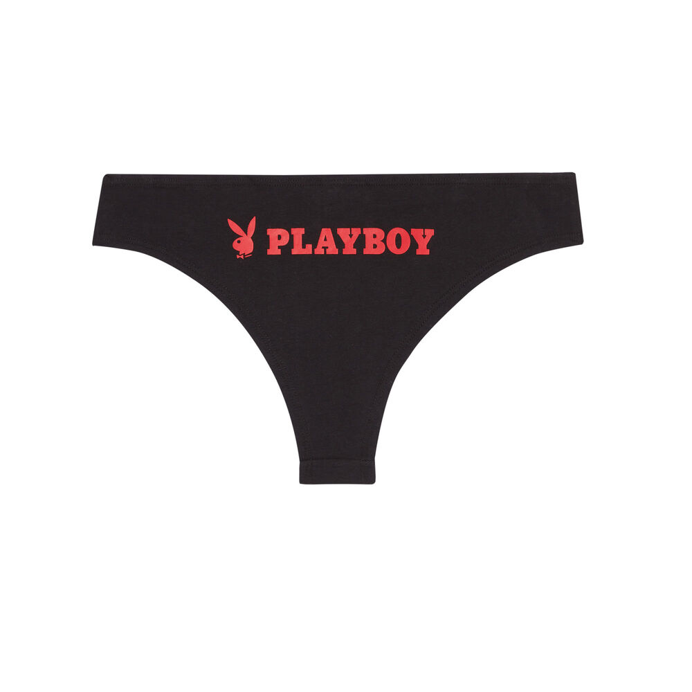 Shorty playboy - noir noir.