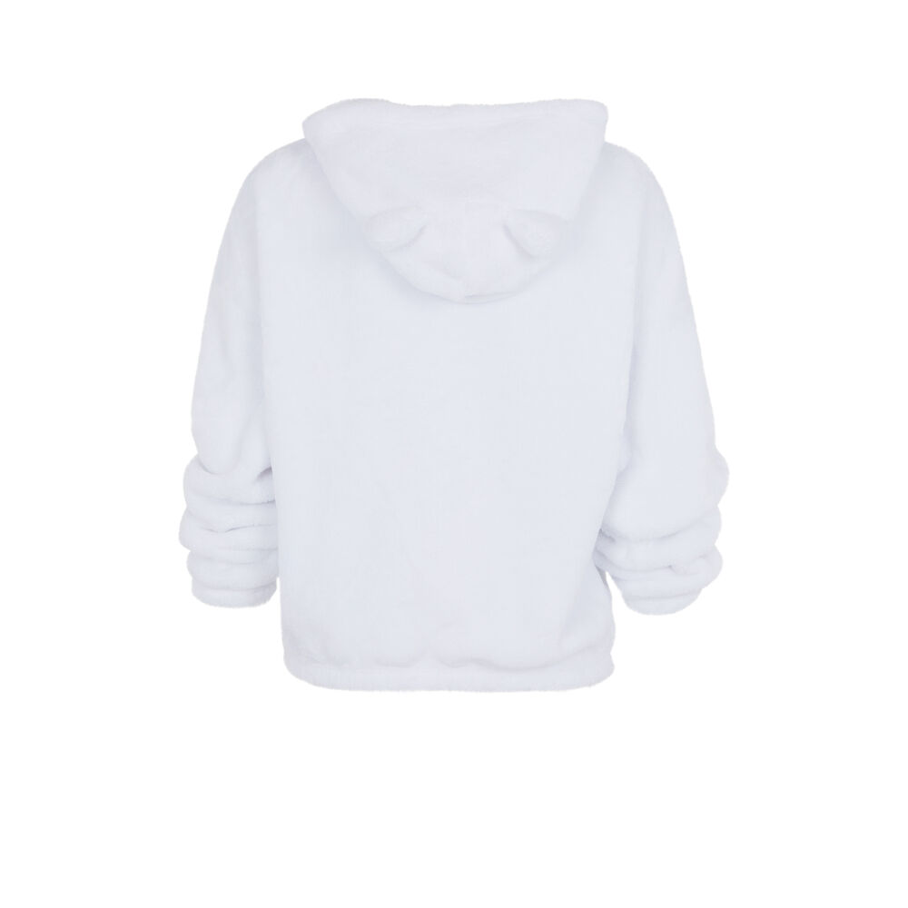 Sweat polaire les aristochats - blanc blanc.