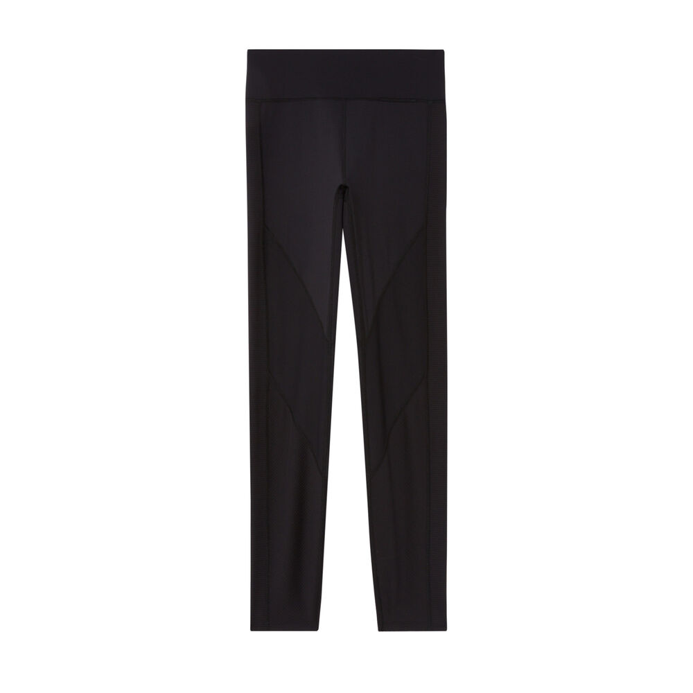 Legging sport uni - noir noir.