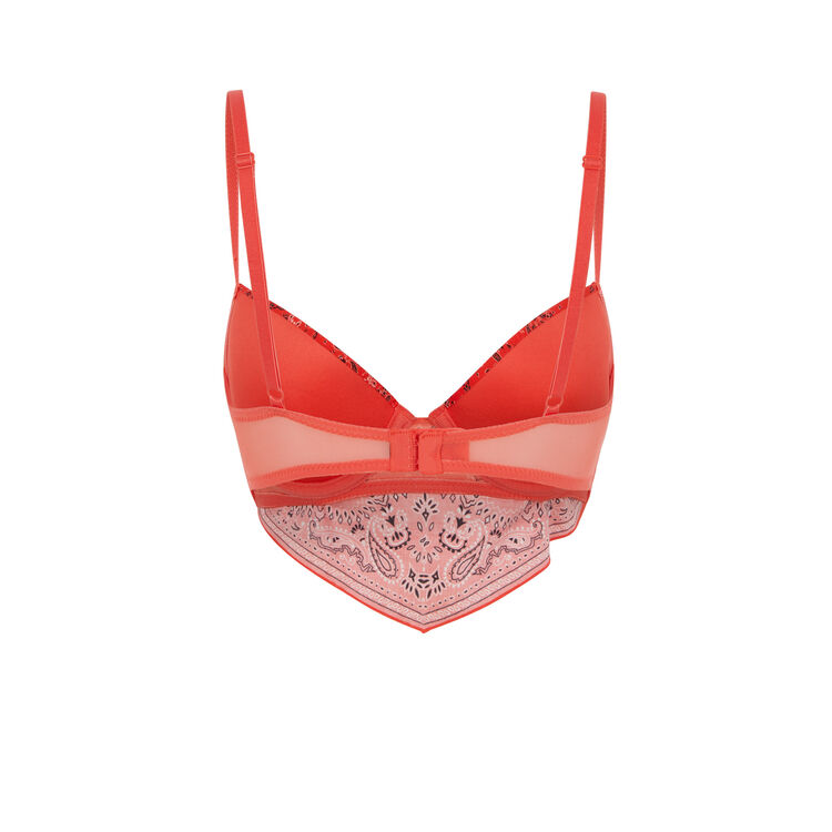 Soutien-gorge bustier ampli corail bandaniz Soutien-gorge bustier ampli corail bandaniz;