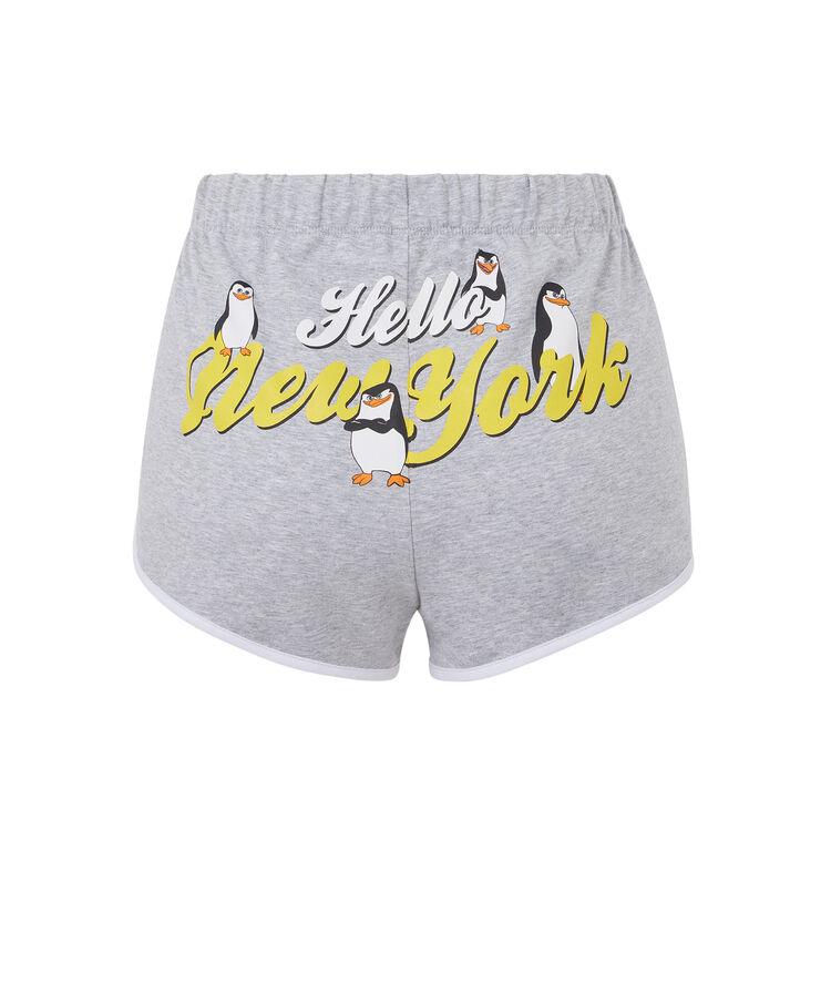 Short gris clair pingouiz gris clair.