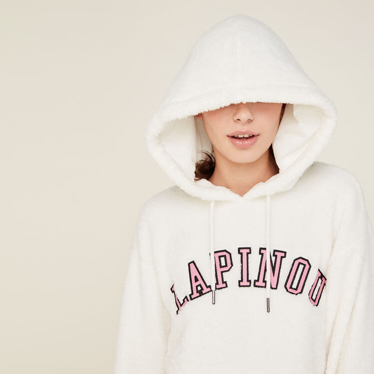 Sweat blanc lapinouxiz white.