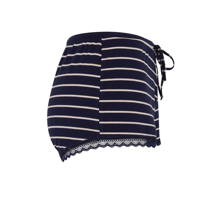 Short bleu marine rayutiz bleu.