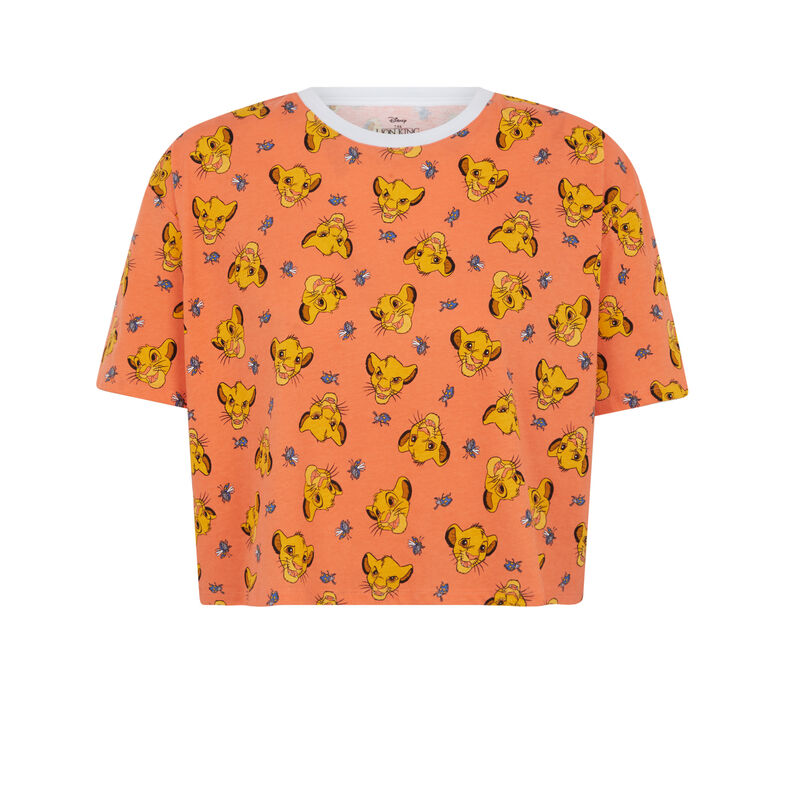 Top à manches courtes Le Roi Lion - orange Top à manches courtes Le Roi Lion - orange;