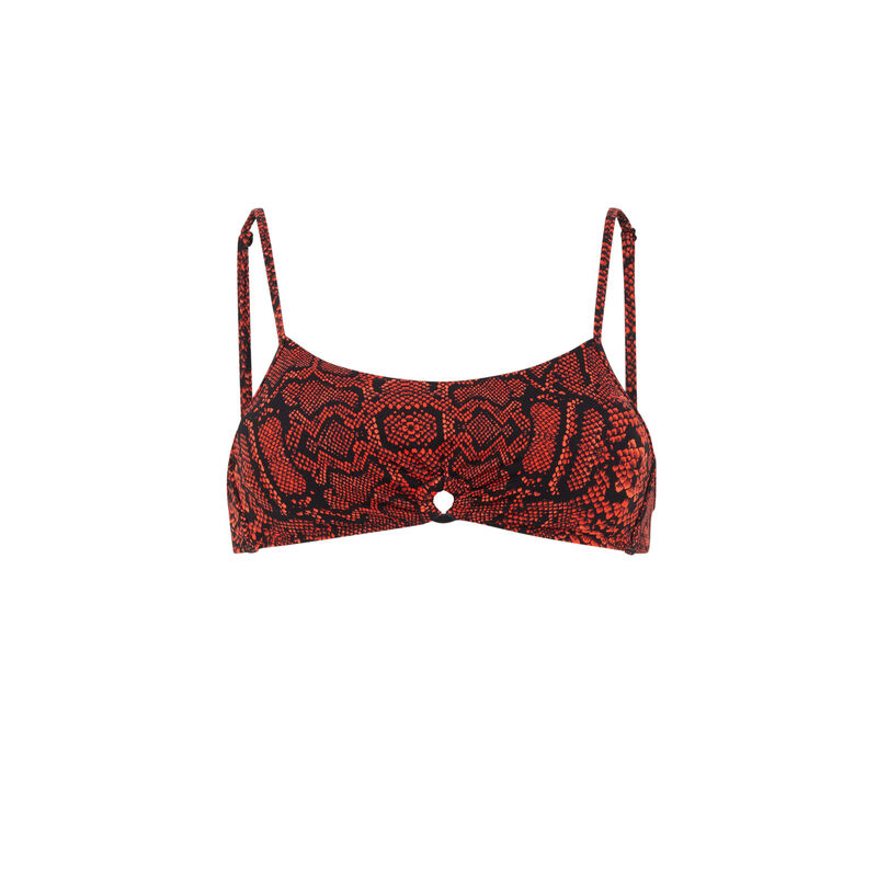 Haut de maillot de bain brassière - rouge Haut de maillot de bain brassière - rouge;