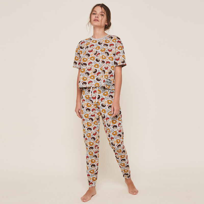 Pantalon en jersey print Harry Potter allharriz Pantalon en jersey print Harry Potter allharriz;