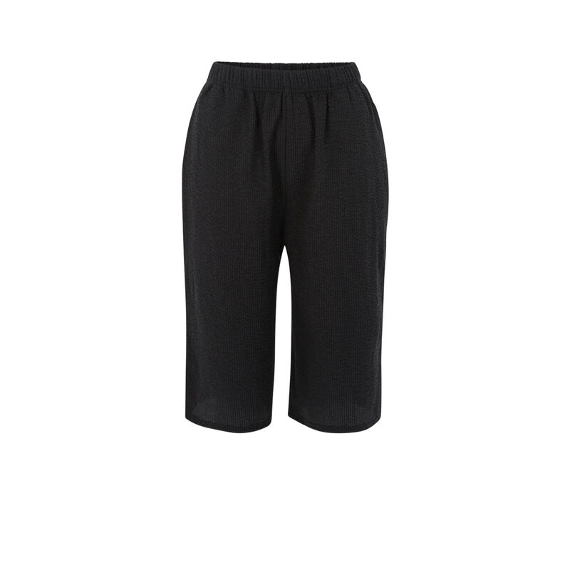 Pantalon matière texturée - noir Pantalon matière texturée - noir;