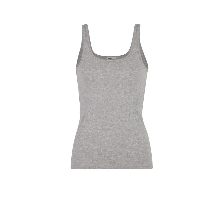 Top gris clair debidiz gris.