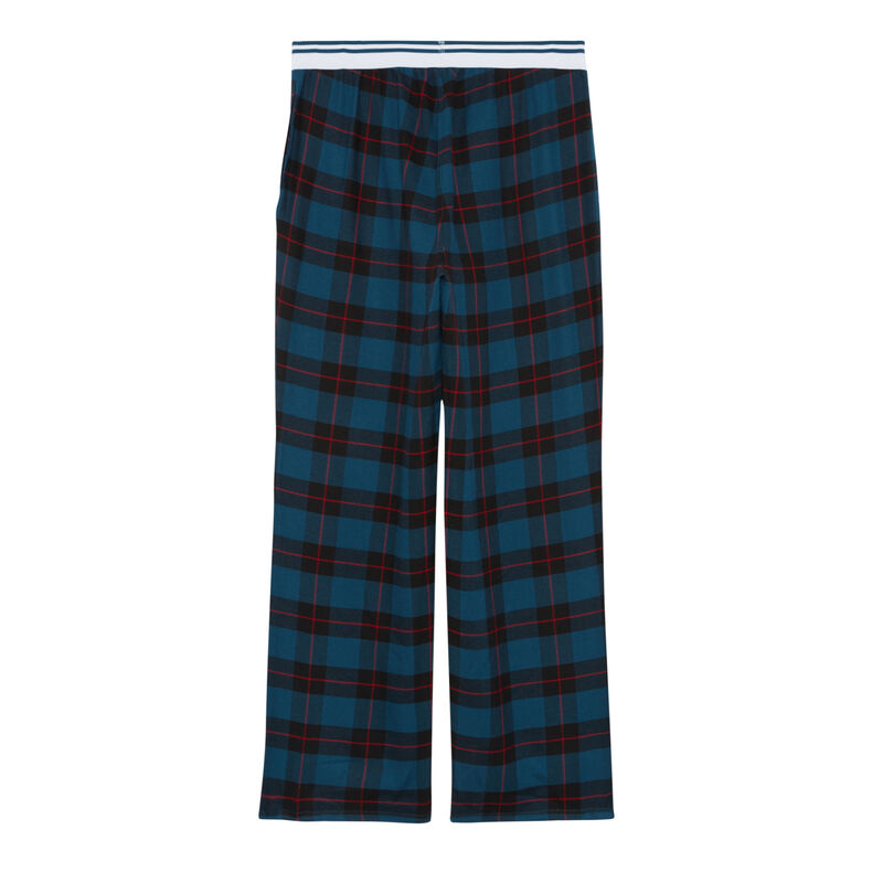 pantalon à grands carreaux - bleu pantalon à grands carreaux - bleu;