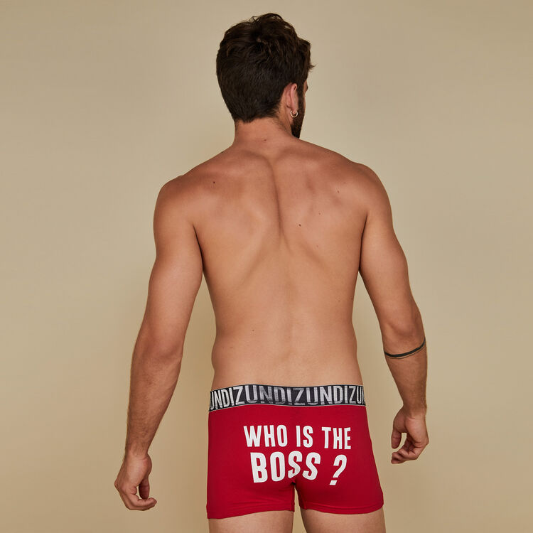 Boxer rouge boxixiz red.