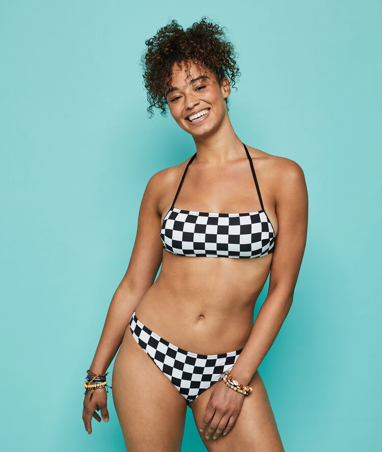 Haut de maillot de bain blanc surfdamiz blanc.