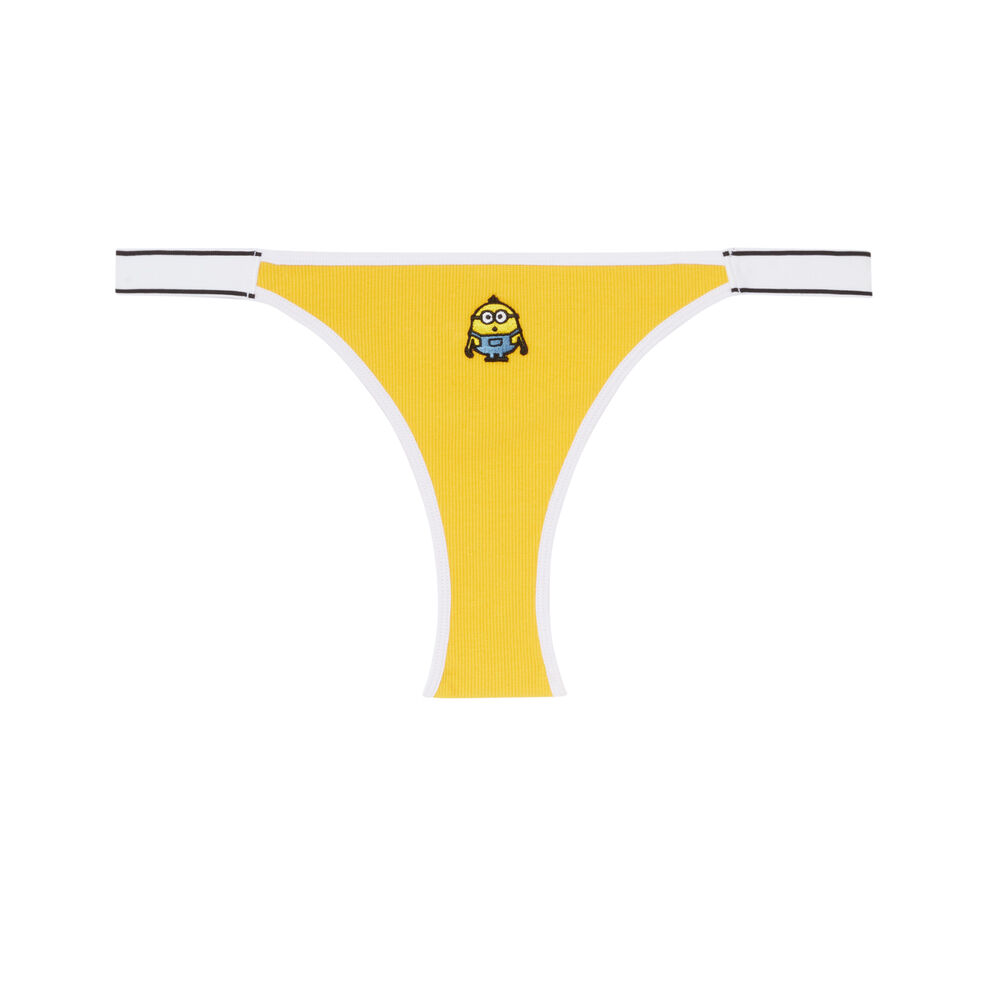 Culotte les minions® à détail élastique- jaune jaune.