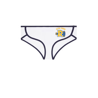 Shorty en coton licence rverdale riverdaliz blanc.