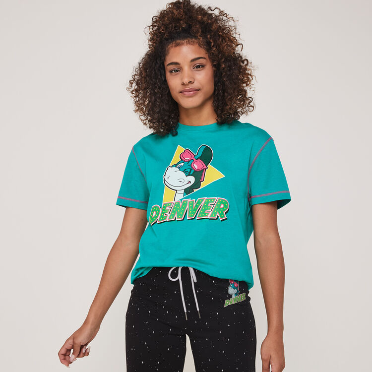 Pantalon en jersey print Denver denveriz Pantalon en jersey print Denver denveriz;