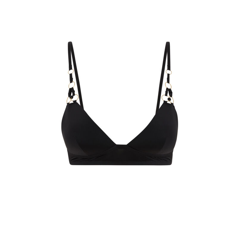Soutien-gorge triangle noir blingbliz Soutien-gorge triangle noir blingbliz;
