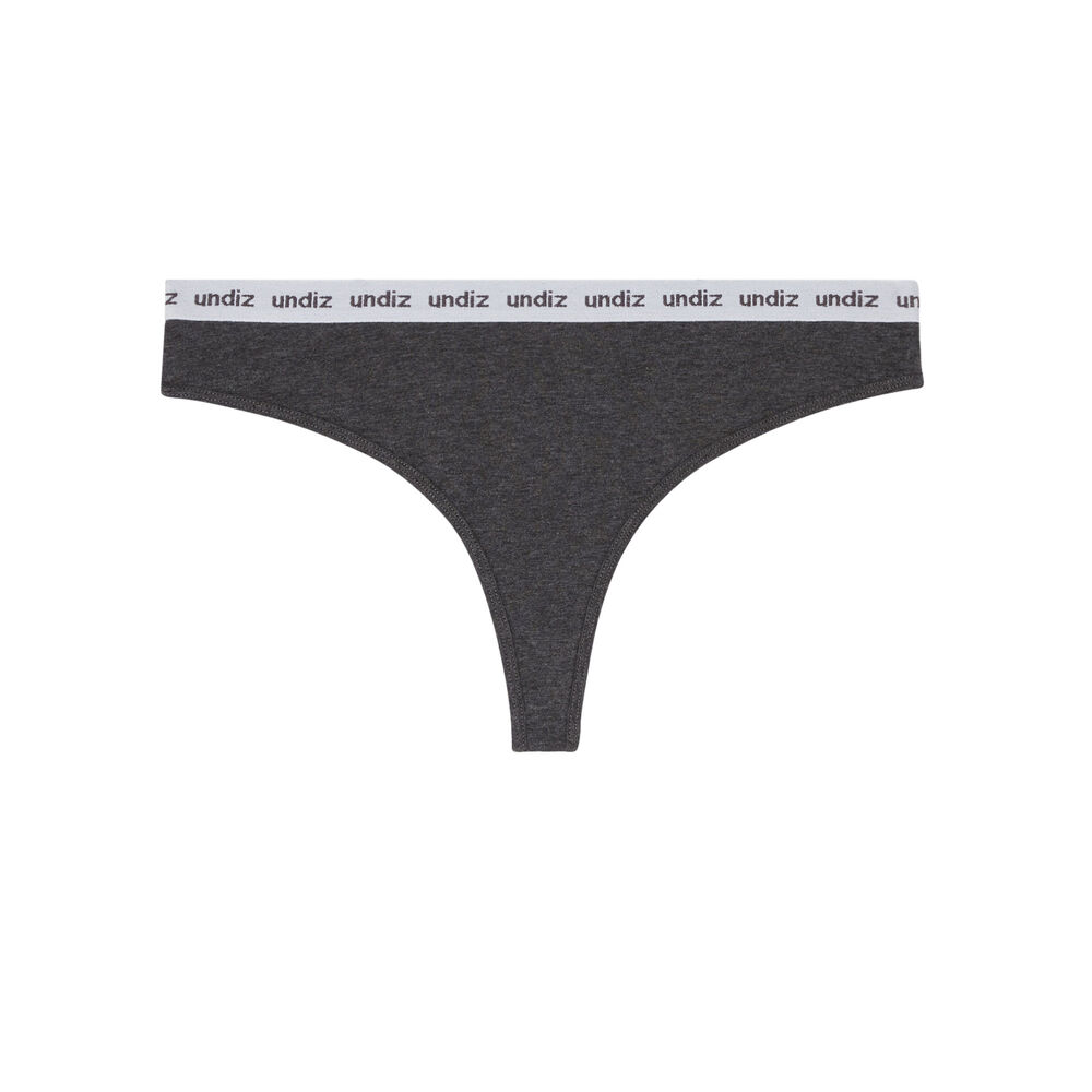 String en coton détail élastique - écru ecru.
