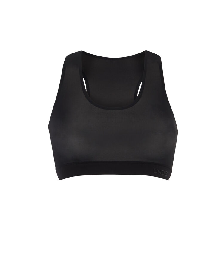Soutien-gorge brassière sans armature - noir noir.