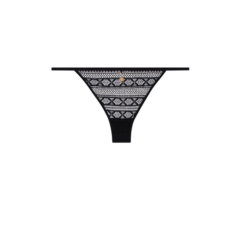 culotte en dentelle - noir culotte en dentelle - noir ;