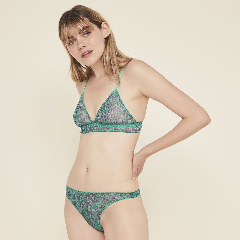 Soutien-gorge triangle sans armatures tulle ritualiz Soutien-gorge triangle sans armatures tulle ritualiz;