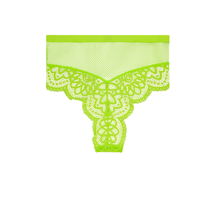 CULOTTE TAILLE HAUTE jaune fluo TRIPOLIZ CULOTTE TAILLE HAUTE jaune fluo TRIPOLIZ;