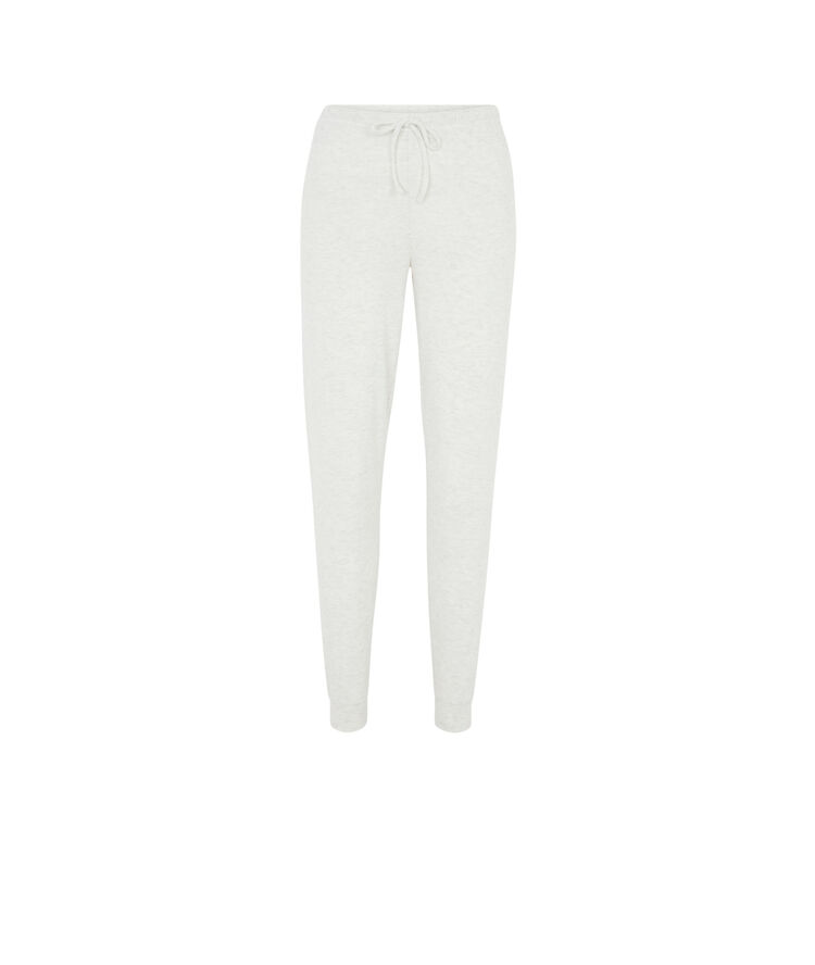 Pantalon en maille grattée quodiz gris.