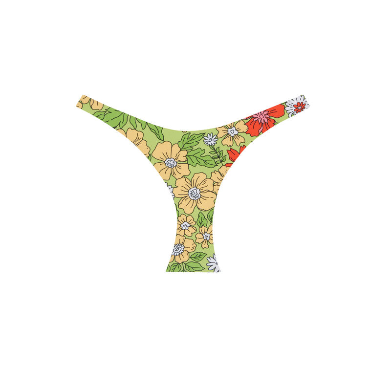 bas de maillot à motifs floral - vert bas de maillot à motifs floral - vert;