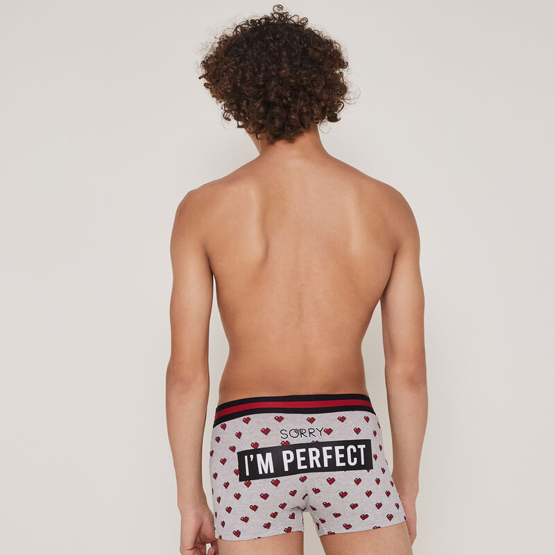 Boxer en coton print cœurs enggrandegueuliz Boxer en coton print cœurs enggrandegueuliz;