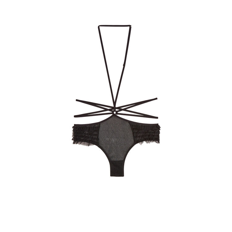 Culotte taille haute noire neckaliz Culotte taille haute noire neckaliz;