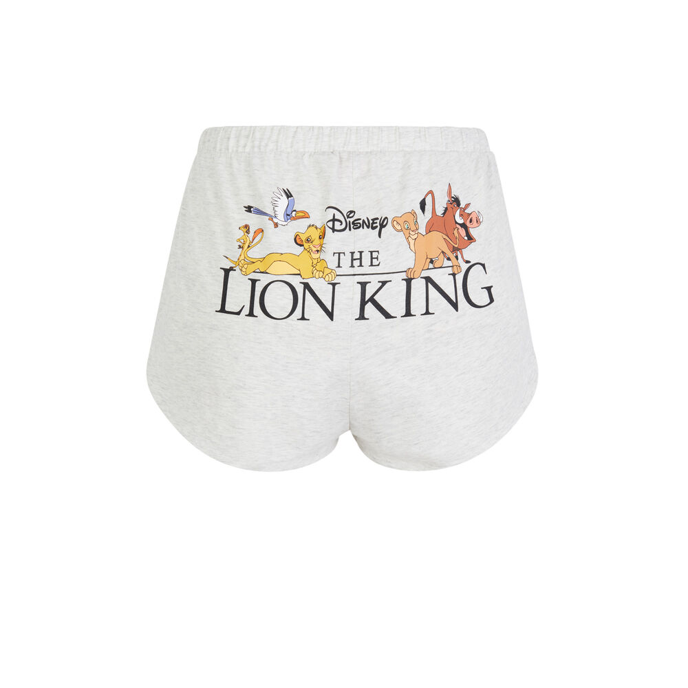 Short à imprimé roi lion - gris gris.