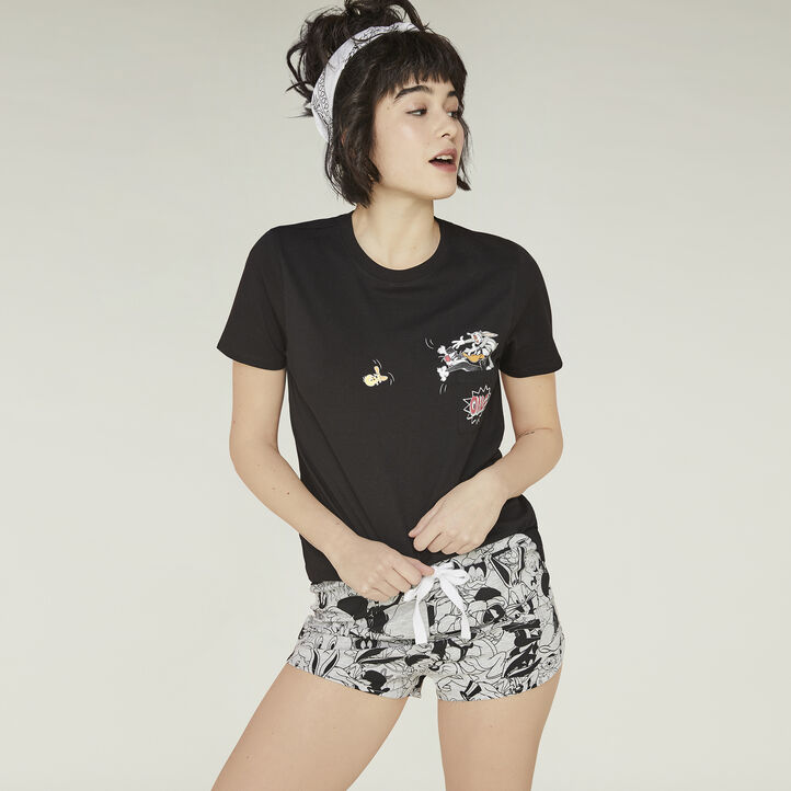 Top noir coyotiz black.