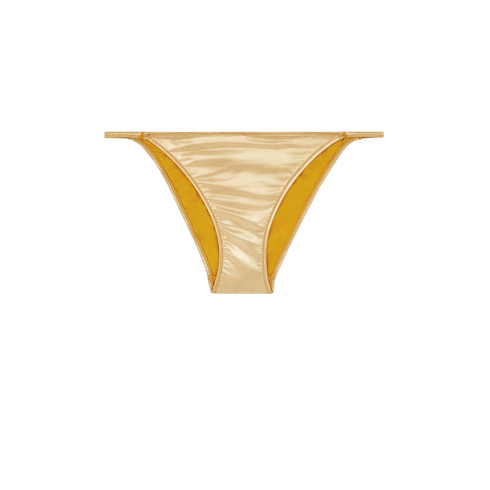 Bas de maillot de bain bikini - or or.