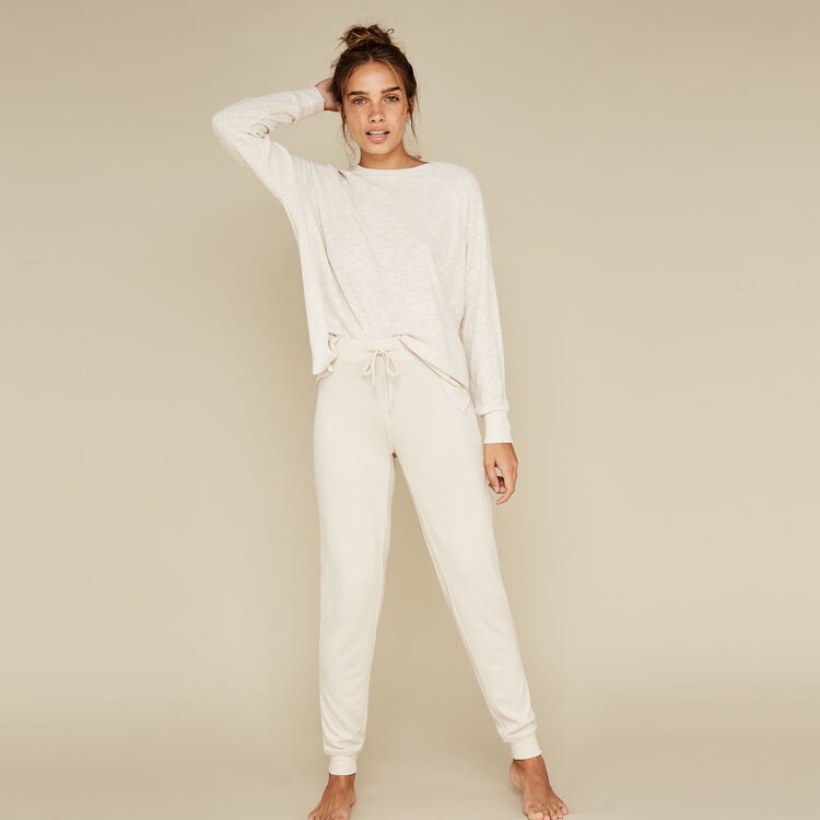 Pantalon beige quodiz Pantalon beige quodiz;