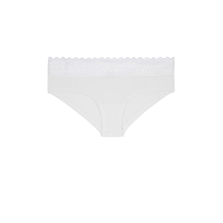 Shorty blanc cassé waistiz white.