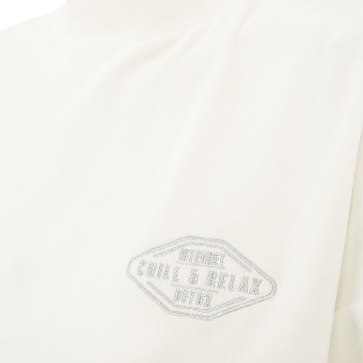 Sweat blanc cassé minipatchiz Sweat blanc cassé minipatchiz;
