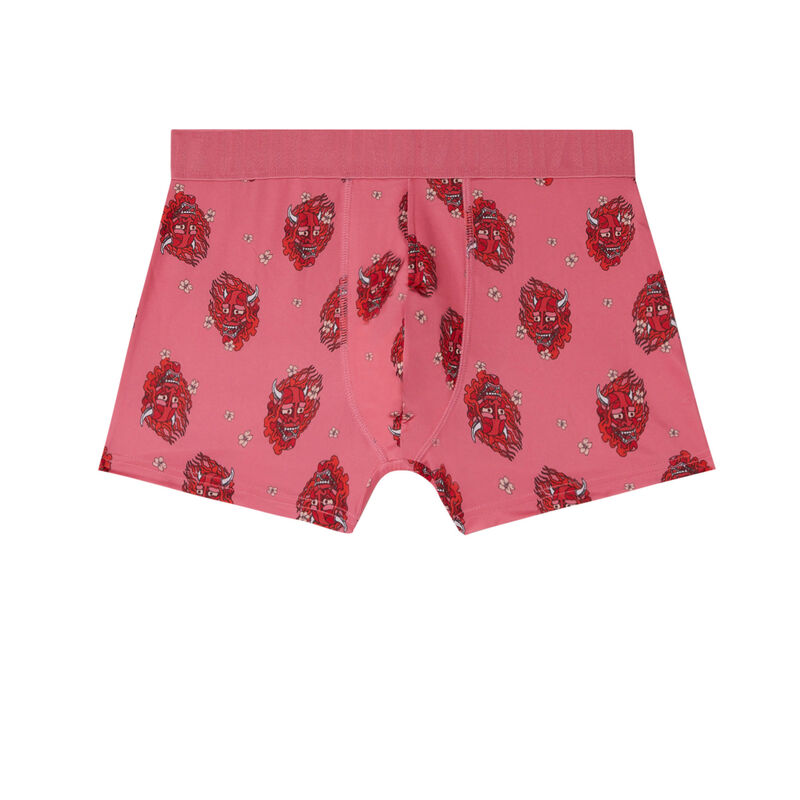 boxer à motifs masque démon - rose boxer à motifs masque démon - rose;