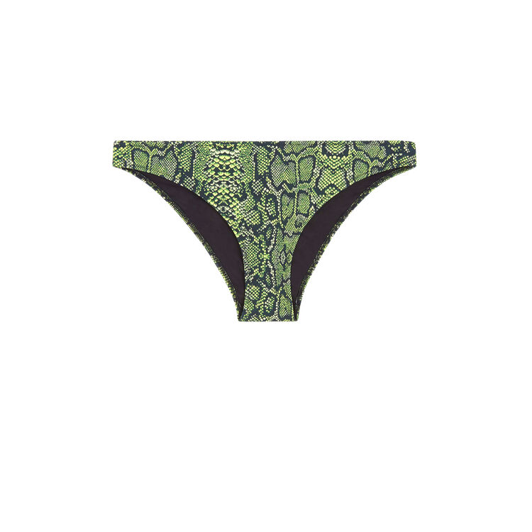 Bas de maillot de bain vert fluo swimsnakiz green.