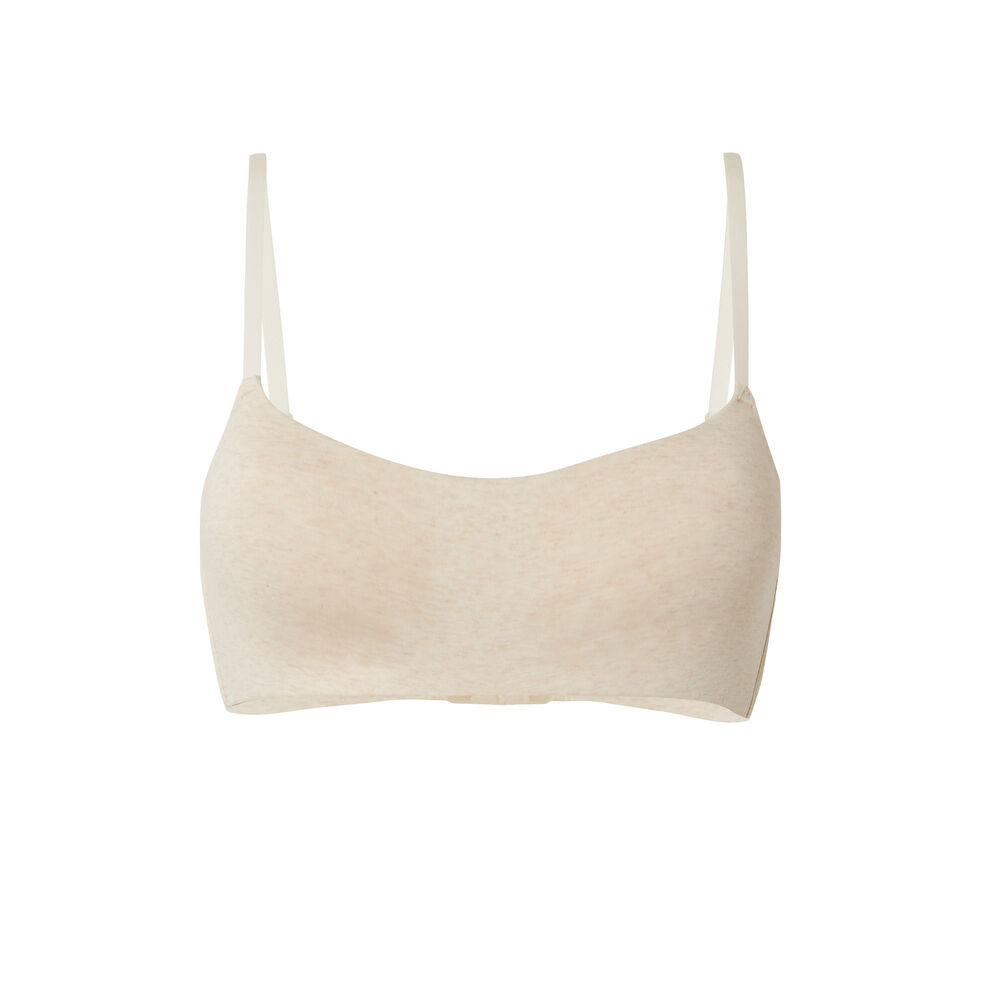 Soutien-gorge ampliforme sans armatures - nude beige.