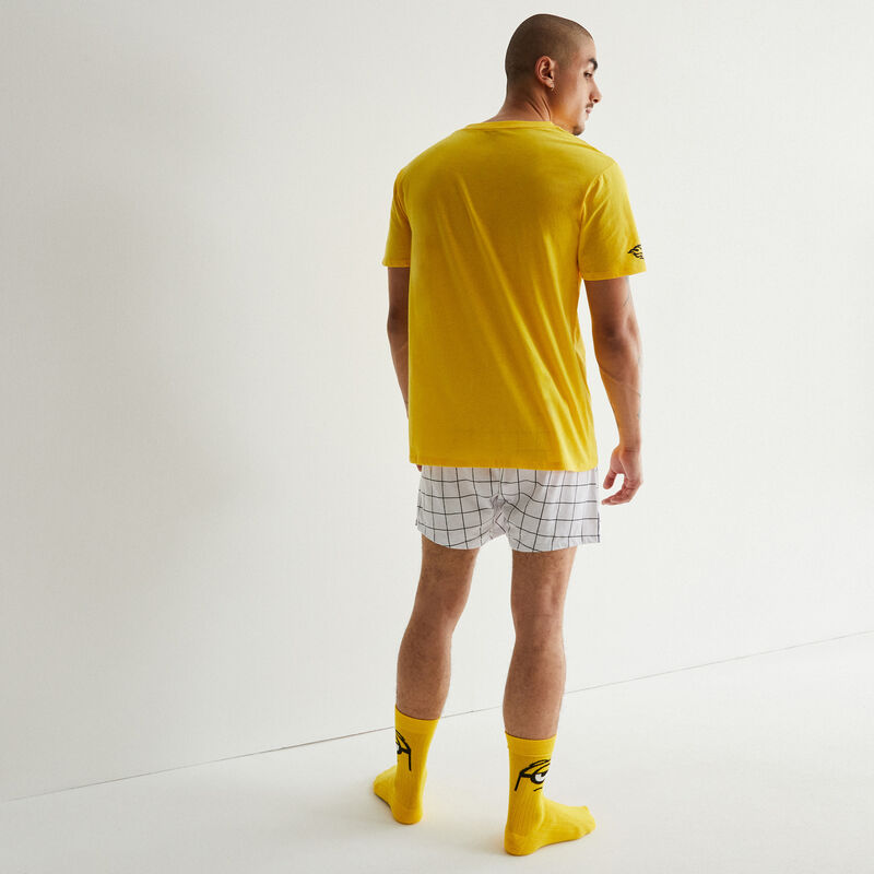tee-shirt à détails poche Les Minions - jaune tee-shirt à détails poche Les Minions - jaune;