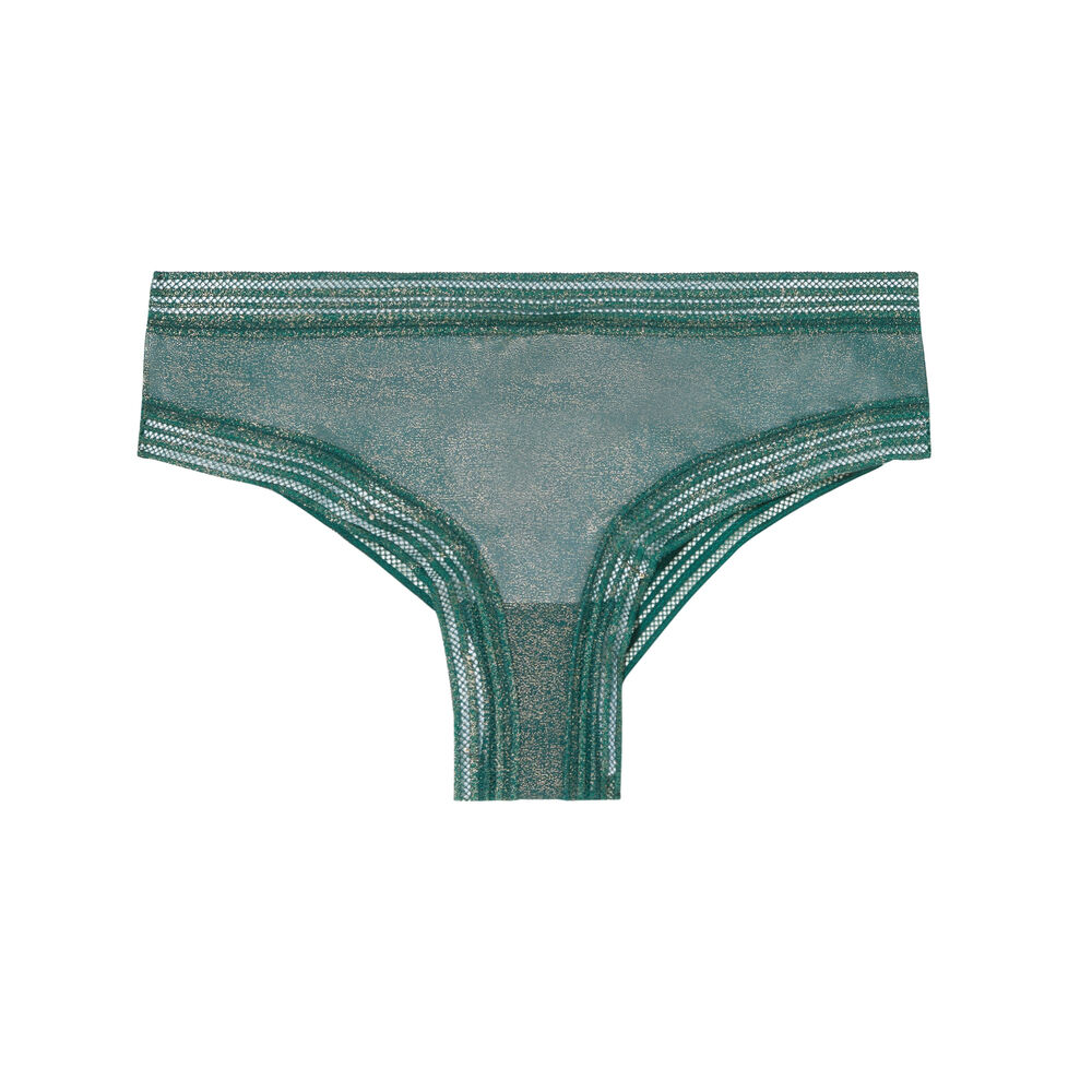 Shorty en tulle - sapin vert.