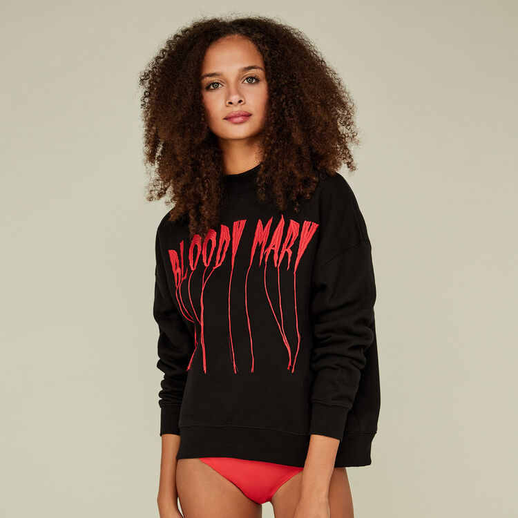 Sweat noir horroriz black.