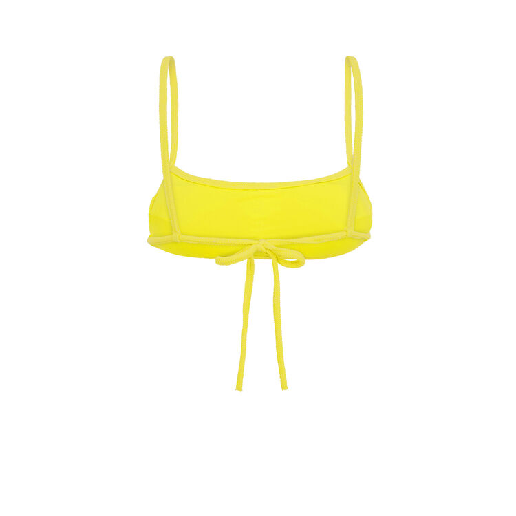 Haut de maillot de bain jaune sikiniz Haut de maillot de bain jaune sikiniz;
