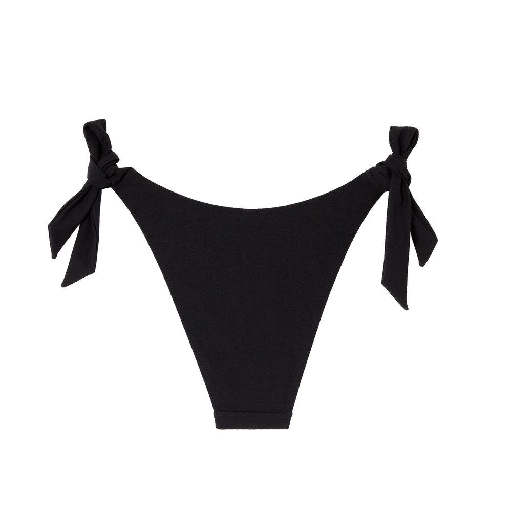 Bas de maillot à noeuds - noir noir.