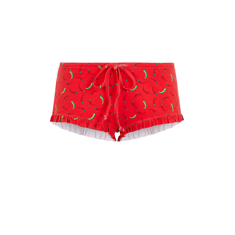 Short rouge calientiz rouge.