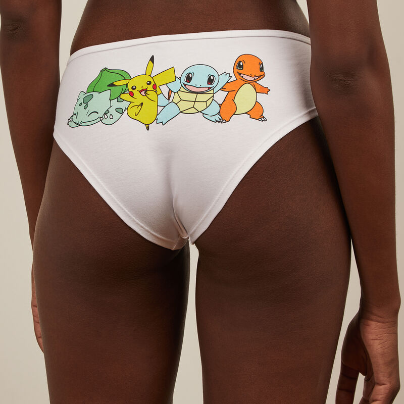 Culotte Pokémon - blanc Culotte Pokémon - blanc ;