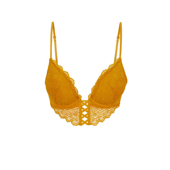 Soutien-gorge bustier push jaune gold mahaliz Soutien-gorge bustier push jaune gold mahaliz;