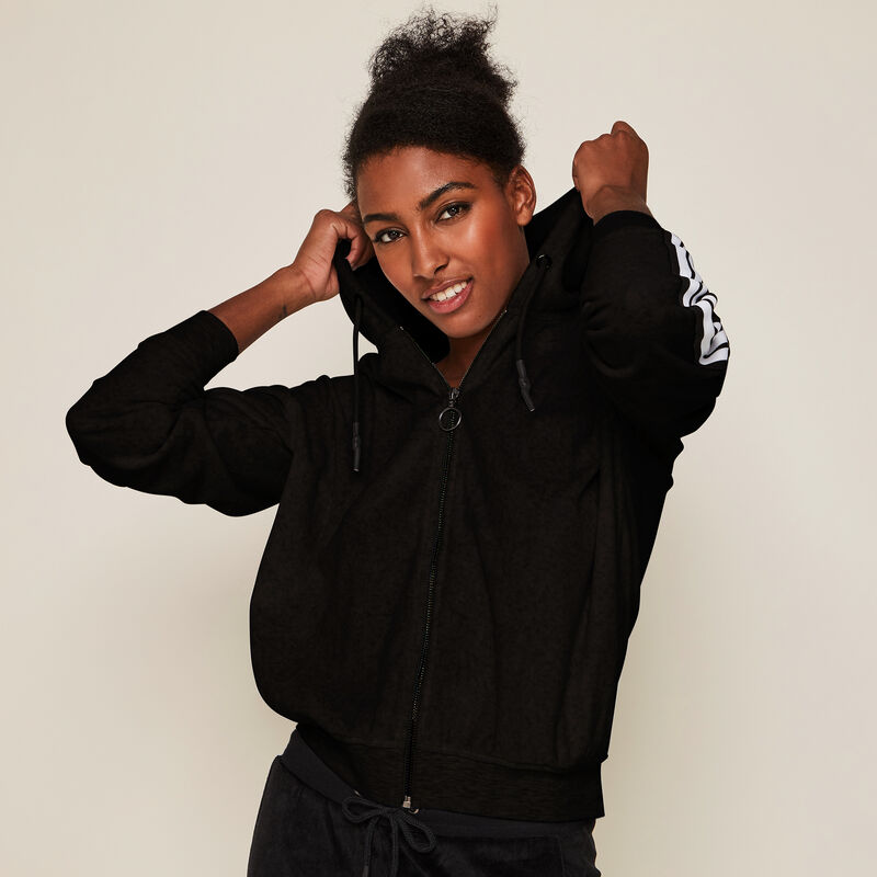 Sweat veste en velours helloiz Sweat veste en velours helloiz;