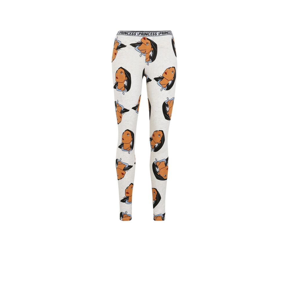 Legging à motifs pocahontas - ecru ecru.