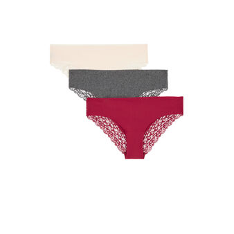 Lot de 3 shorty en micro shomiz.