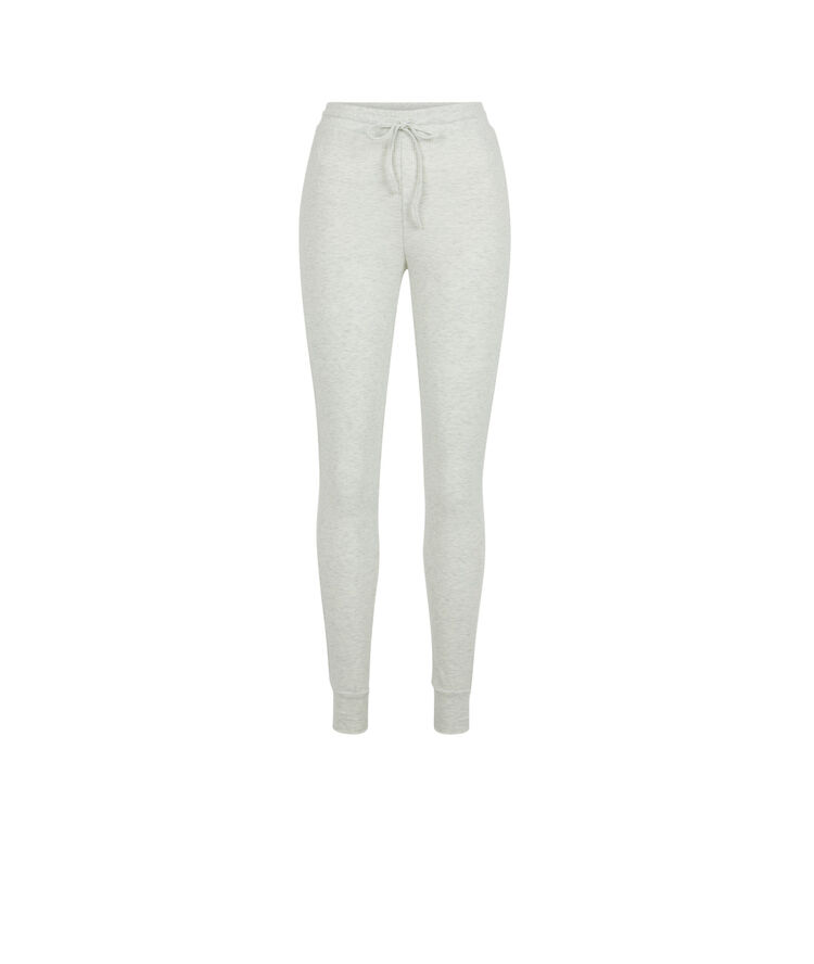 Pantalon en jersey azkiz gris clair.